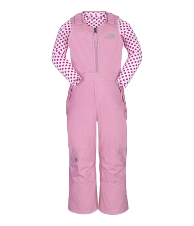 Insulated Snowdrift Bib Toddler Girls