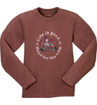 Crusher Head for Hills Long-Sleeve - Boys`