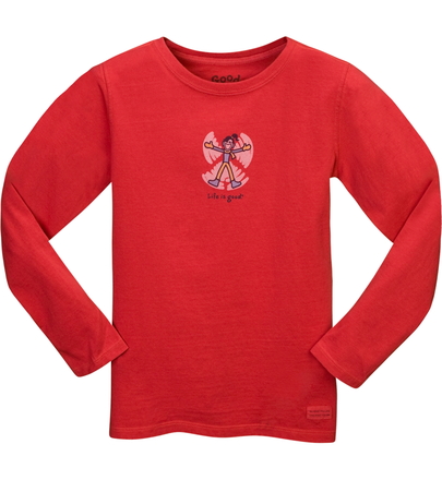 Crusher Snow Angel Jackie l/s Girls