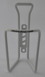 Alpine Shop Logo Bottle Cage - Alloy White