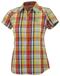 Silver Ridge Multi Plaid Shirt Short-Sleeve - Women`s
