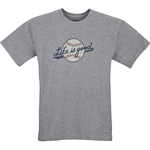 Crusher Script Baseball Short-Sleeve - Men`s