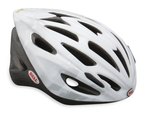Solar Helmet - White Silver Linear