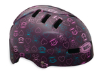 Fraction Helmet - Paul Frank Purple Hearts - Small Kids`