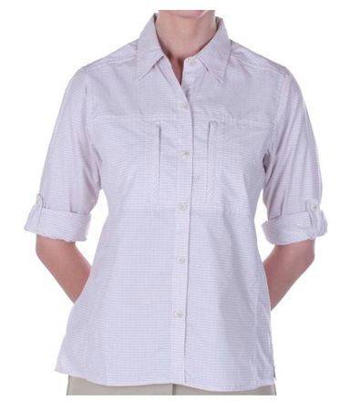 Drylite Check l/s Shirt Wmns