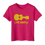 Live Simply Guitar Shirt - Baby