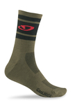 Coolmax Hi-Rise Socks - Army Green - Small