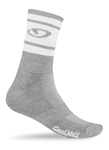 Coolmax Hi-Rise Socks - Lead White - Medium