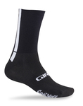 Coolmax Hi-Rise Socks - Black White - Extra Large