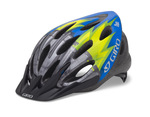 Flume Helmet - Blue Yellow Flames - Kids`