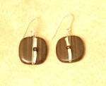 Ebony Wood Earring