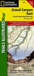 Grand Canyon East Map