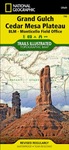 Grand Gulch/Cedar Mesa Plateau Map