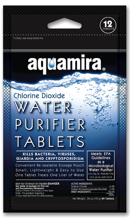 Aquamira Water Purifier Tablets