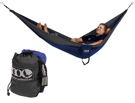 Single Hammock Charcoal/Royal