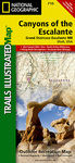 Canyons of the Escalante Map
