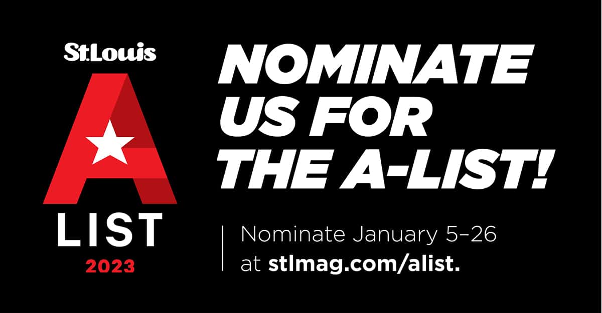 2023 St Louis Magazine's A-List Readers' Choice Poll Nominations Going on Now