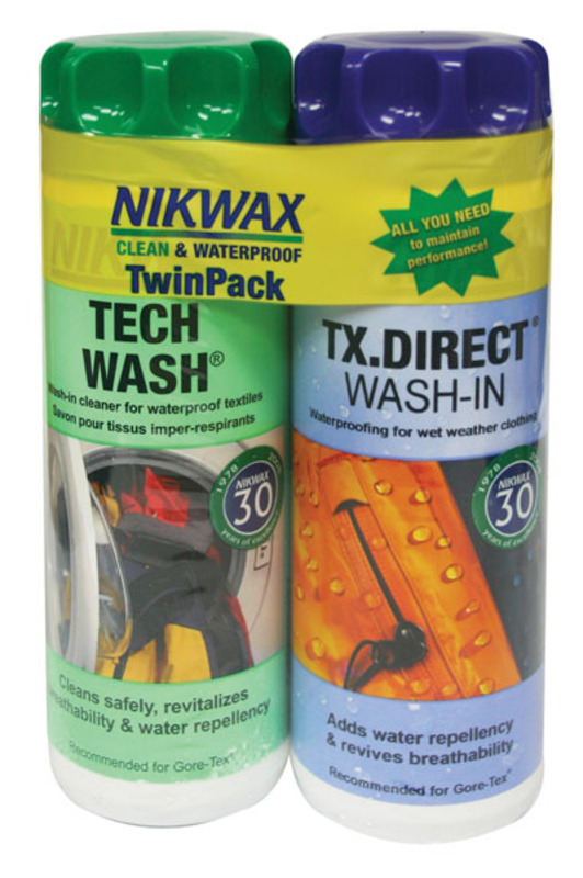 Nikwax Tech Wash + TX Direct Spray-On Waterproofer Package 