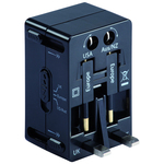 Lewis And Clark Adapter Plug 4-in-1 Not Grounded - Universal