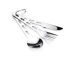 GSI Glacier Stainless 3pc Cutlery: ONECOLOR