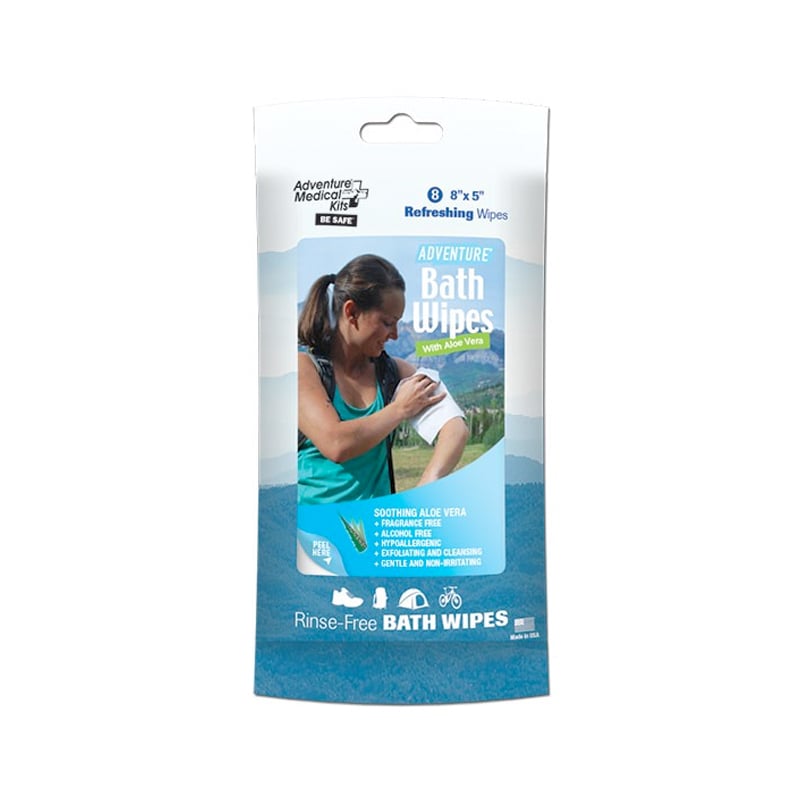 Adventure Medical Adventure Bath Wipes Travel