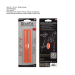 Niteize Gear Tie 12 Inch - 2 Pack: BRIGHTORANGE/31