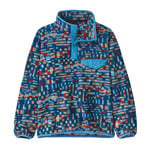 Patagonia Lightweight Synch Snap-T Pullover - Kid`s: FITZLAGMBLU/FPLA