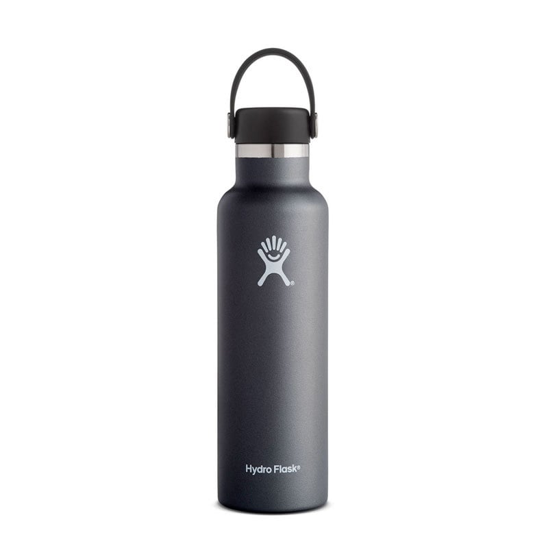 Hydro Flask Standard Mouth Bottle - 21 oz Black
