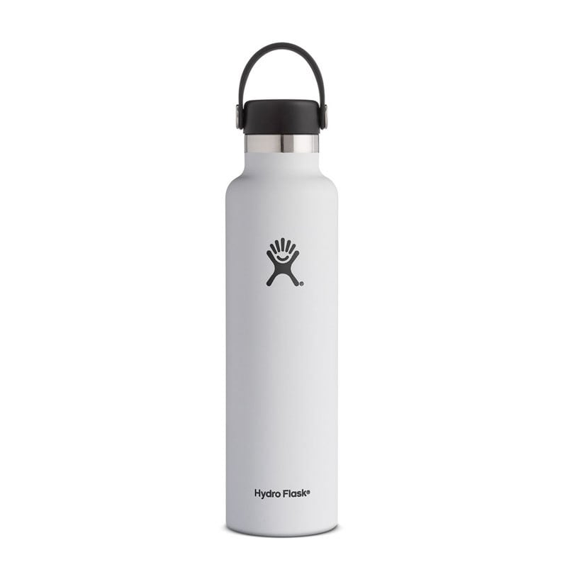 Hydro Flask Standard Mouth Bottle - 24 oz White