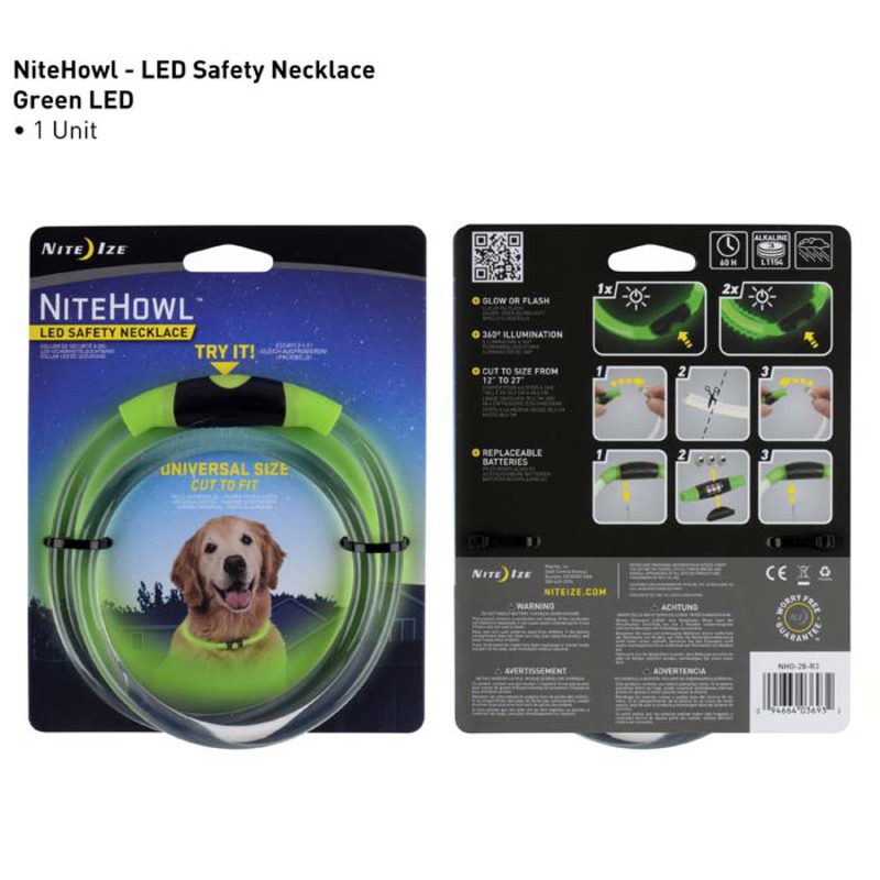 Niteize NiteHowl LED Necklace - Green