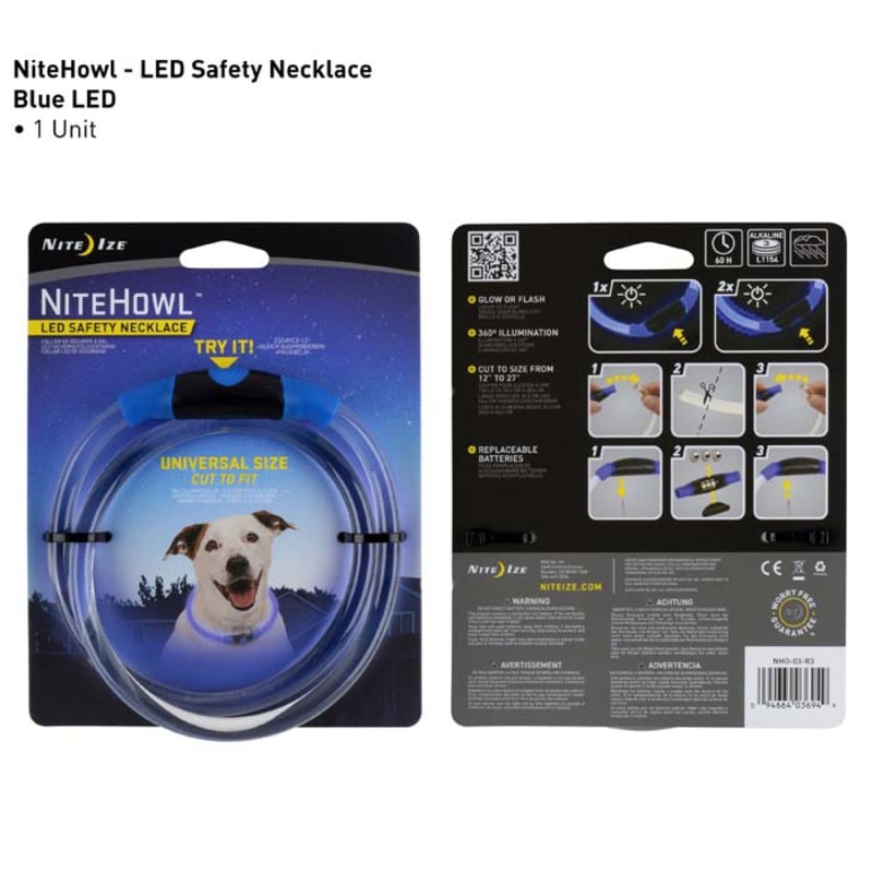 Niteize NiteHowl LED Necklace - Blue