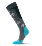 Fits Light Ski OTC Sock Snowflakes - Unisex: CHARCLBLU/065