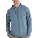 Free Fly Bamboo Fleece Pullover Hoody - Men`s: HTHRBLUCURRENT/114