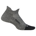 Feetures Elite Light Cushion No Show Tab Sock Core Colors - Unisex: GREY/60