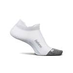 Feetures Elite Light Cushion No Show Tab Sock Core Colors - Unisex: WHITE/158