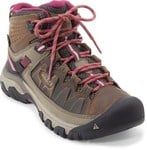 Keen Targhee III Waterproof Mid - Women`s Weiss/Boysenberry: WEISS/BOYSENBERRY