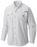 Columbia Bahama II Long Sleeve Shirt - Men`s: WHITE/100