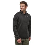 Patagonia Better Sweater 1/4 Zip - Men`s: BLACK/BLK
