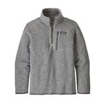 Patagonia Better Sweater 1/4 Zip - Boys`: STNWSH/STH