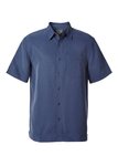 Royal Robbins Desert Pucker Dry Short Sleeve Shirt - Men`s: COLLINSBLUE/751