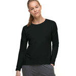 Tasc Performance Riverwalk III Sweatshirt Solid Colors - Women`s: BLACK/001