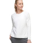 Tasc Performance Riverwalk III Sweatshirt Solid Colors - Women`s: WHITE/100