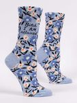 Blue Q I Am Relaxed Crew Sock - Women`s: ONECOLOR