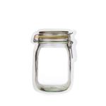 Mason Jar Reusable Small Zipper Bag - Set of 4: ONECOLOR