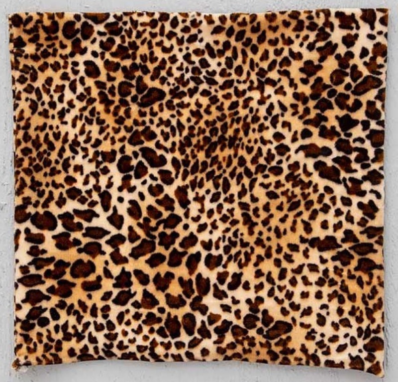 Boho Bandeau - Brown Leopard Velvet