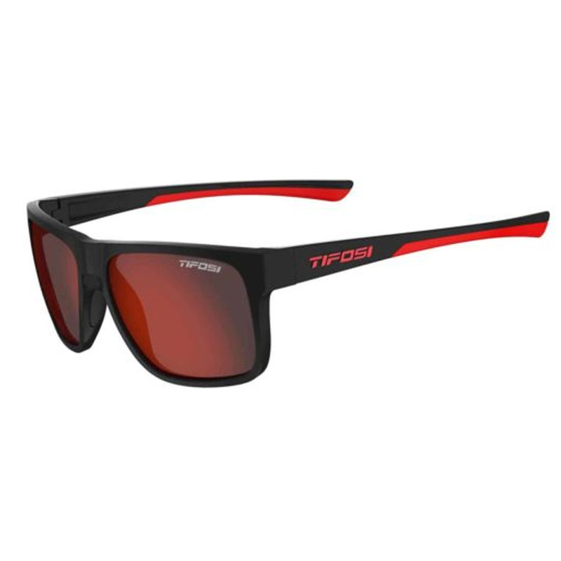 Swick - Satin Black Crimson/Smoke Red