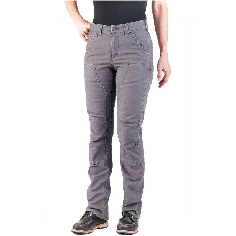 Dovetail Britty Utility Pants Dark Grey Canvas - Women`s