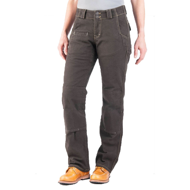 Dovetail Day Construct Pant Dark Brown - Women`s