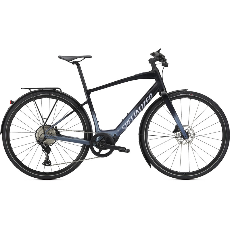 Specialized Turbo Vado SL 5.0 EQ E-Bike - Tarmac Black/Cast Battleship/Black