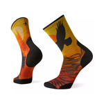 Smartwool Smartwool Athlete Edition Run Raven Print Crew Sock Men`s